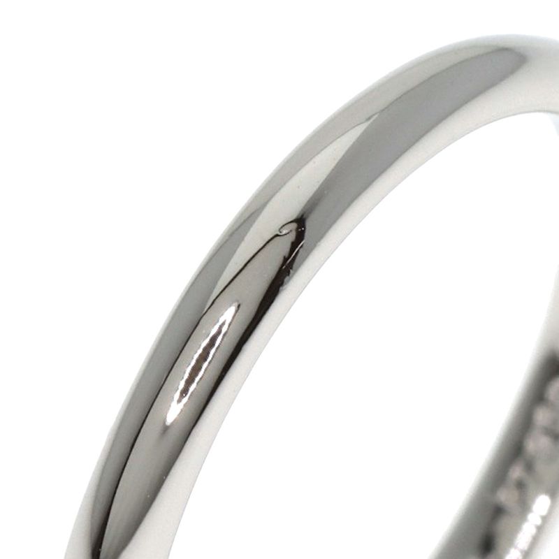 Tiffany & Co Bezel-set Diamond Ring And Ring Pt950 Ladies