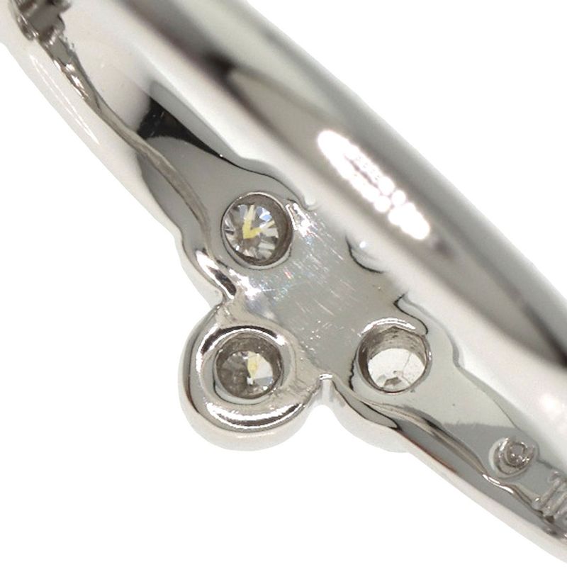 Tiffany & Co Bezel-set Diamond Ring And Ring Pt950 Ladies