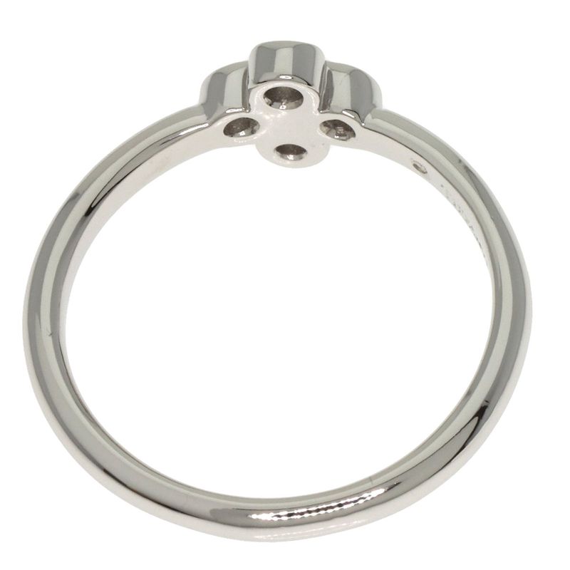 Tiffany & Co Bezel-set Diamond Ring And Ring Pt950 Ladies