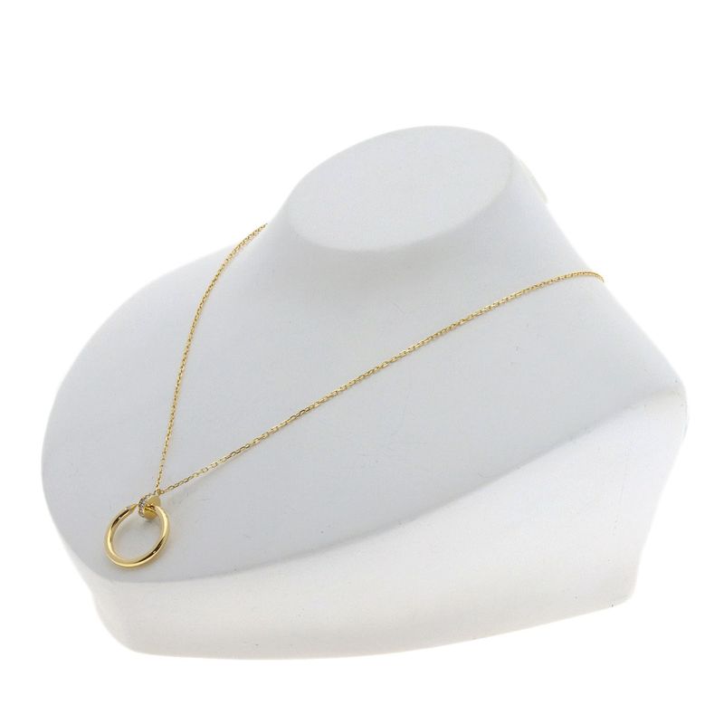 Cartier Juste Un Clou Diamond Necklace 18K Yellow Gold Ladies