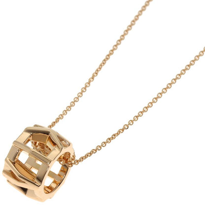 Tiffany & Co Atlas Open Necklace 18K Pink Gold Ladies