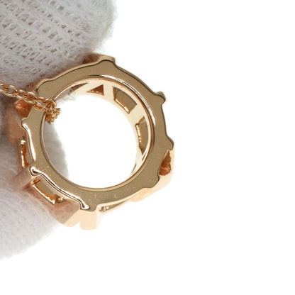 Tiffany & Co Atlas Open Necklace 18K Pink Gold Ladies