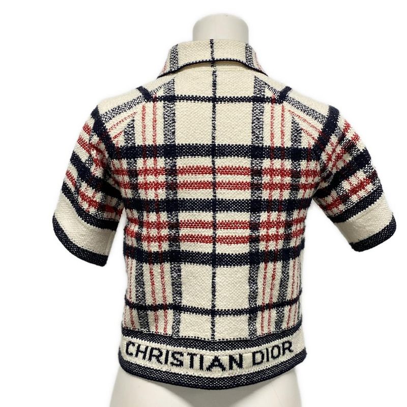 Dior/christian Dior Jacket Size I 38 Women's Short Sleeve Jacket 224v13am706