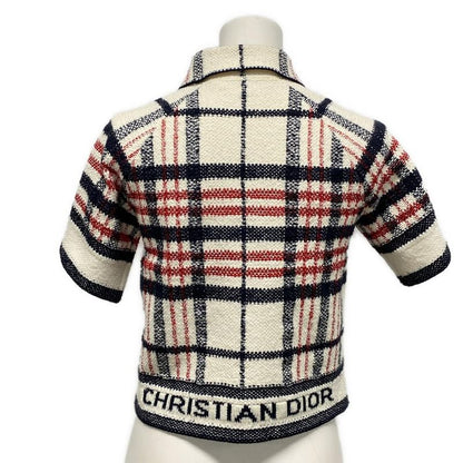Dior/christian Dior Jacket Size I 38 Women's Short Sleeve Jacket 224v13am706