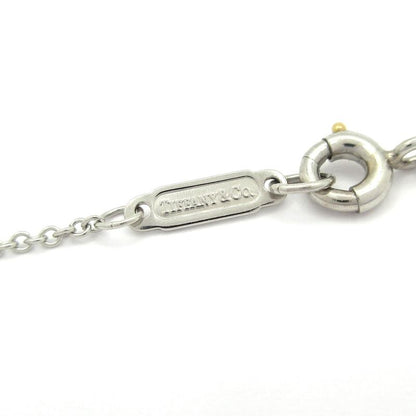 Tiffany & Co Necklace Sentimental Heart Pt950 X 16P Diamonds