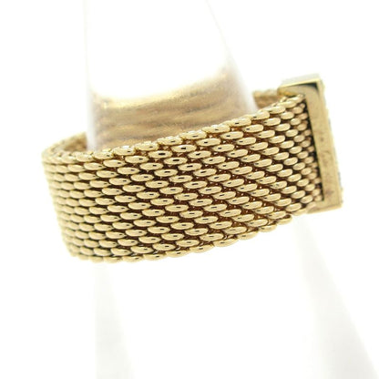 Tiffany & Co Ring Somerset 18K Yellow Gold X Diamond 4P Diamond