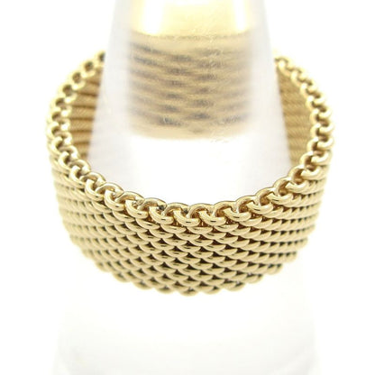 Tiffany & Co Ring Somerset 18K Yellow Gold X Diamond 4P Diamond