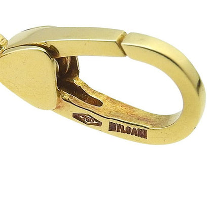 Bvlgari Bulgari Snowflake Charm 18K Yellow Gold 750 Yellow Gold Diamond Pendant