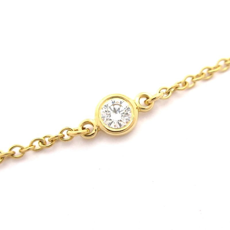 Tiffany & Co Bracelet Tiffany & Co By-the-yard 18K Yellow Gold And Diamonds 3P