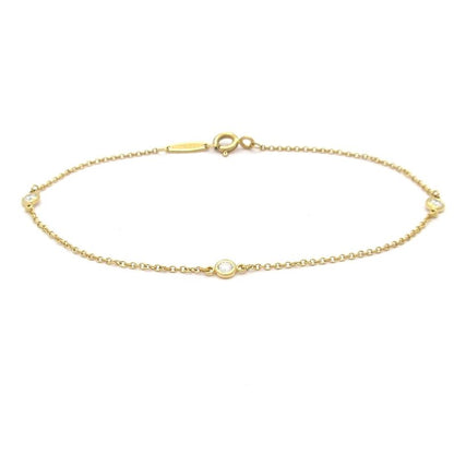 Tiffany & Co Bracelet Tiffany & Co By-the-yard 18K Yellow Gold And Diamonds 3P