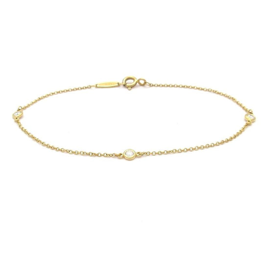 Tiffany & Co Bracelet Tiffany & Co By-the-yard 18K Yellow Gold And Diamonds 3P