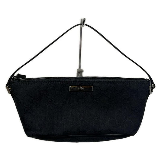 Gucci Handbag GG Pattern 0391103 Black Leather