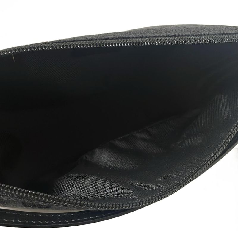 Gucci Handbag GG Pattern 0391103 Black Leather
