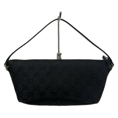 Gucci Handbag GG Pattern 0391103 Black Leather
