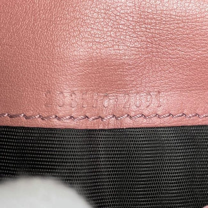 Gucci Bifold Long Wallet Pink Cima 203550 Wallet Leather Preowned