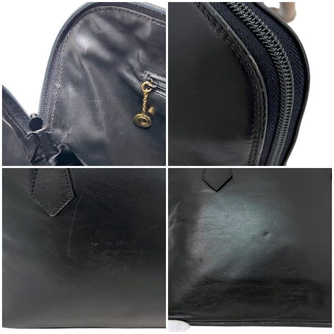 Gucci 2 Way Bag Black 000 3780 0289 Excellent Condition Leather