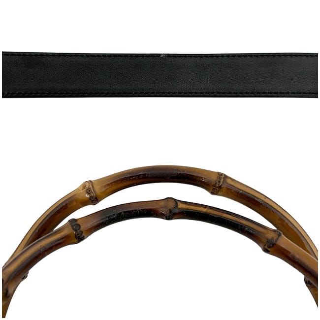 Gucci 2 Way Bag Black 000 3780 0289 Excellent Condition Leather