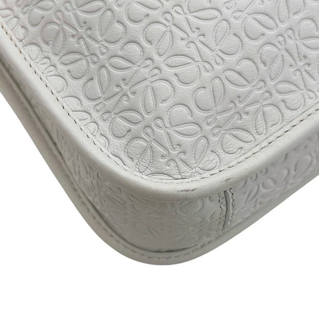 Loewe Business Bag White Repeat Anagram 358.23l18