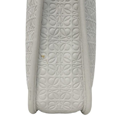 Loewe Business Bag White Repeat Anagram 358.23l18