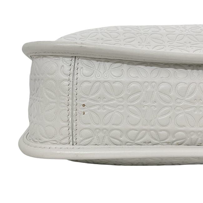 Loewe Business Bag White Repeat Anagram 358.23l18
