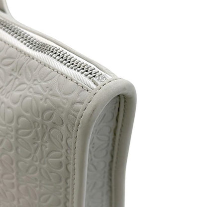 Loewe Business Bag White Repeat Anagram 358.23l18