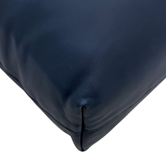 Prada 2way Tote Bag Navy Bn1713 Excellent Condition Preowned Leather