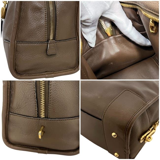 Loewe Handbag Amazona 28 Beige Brown Amazona