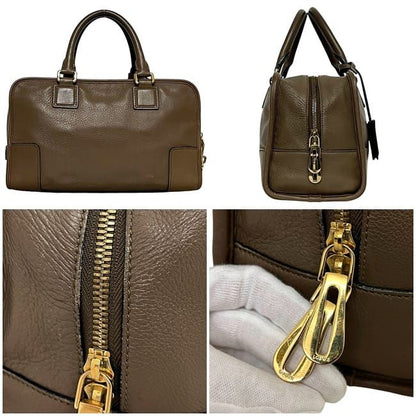 Loewe Handbag Amazona 28 Beige Brown Amazona