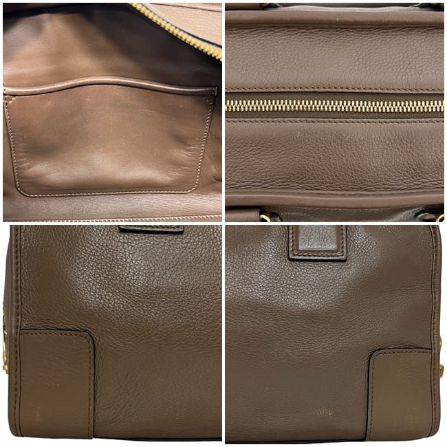 Loewe Handbag Amazona 28 Beige Brown Amazona