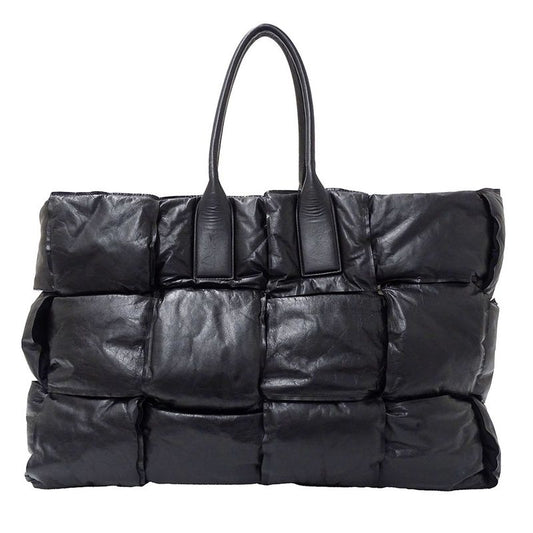 Bottega Venetaveneta Bag Women Men Brand Maxi Intrecciato Tote Bag Calf Squash