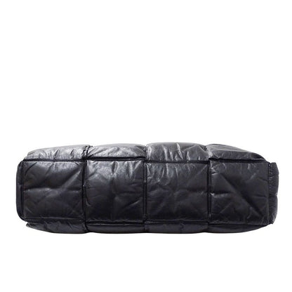 Bottega Venetaveneta Bag Women Men Brand Maxi Intrecciato Tote Bag Calf Squash