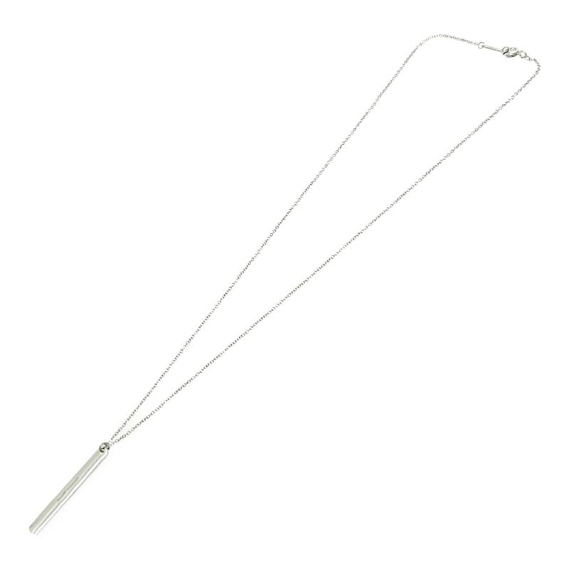 Tiffany & Co Silver 1837 Narrow Necklace 2.6g 925 Engraved 505000 Necklace