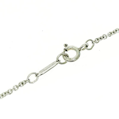 Tiffany & Co Silver 1837 Interlocking Circle Necklace 10.5g 925 Engraved 499010