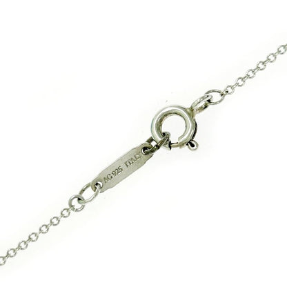 Tiffany & Co Silver Open Atlas Necklace 2.1g 925 Engraved 501676 Necklace