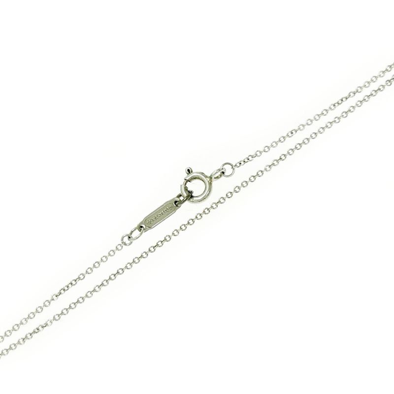 Tiffany & Co Silver Open Atlas Necklace 2.1g 925 Engraved 501676 Necklace