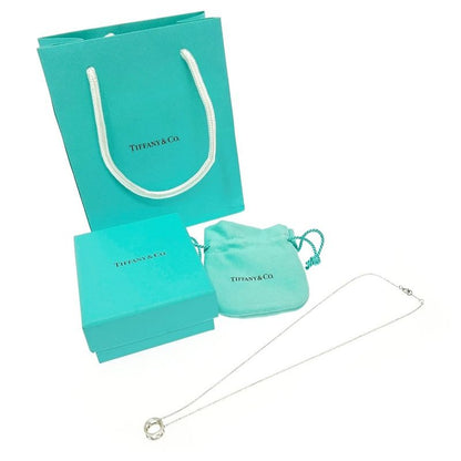 Tiffany & Co Silver Open Atlas Necklace 2.1g 925 Engraved 501676 Necklace