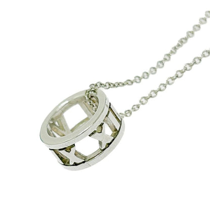 Tiffany & Co Silver Open Atlas Necklace 2.1g 925 Engraved 501676 Necklace
