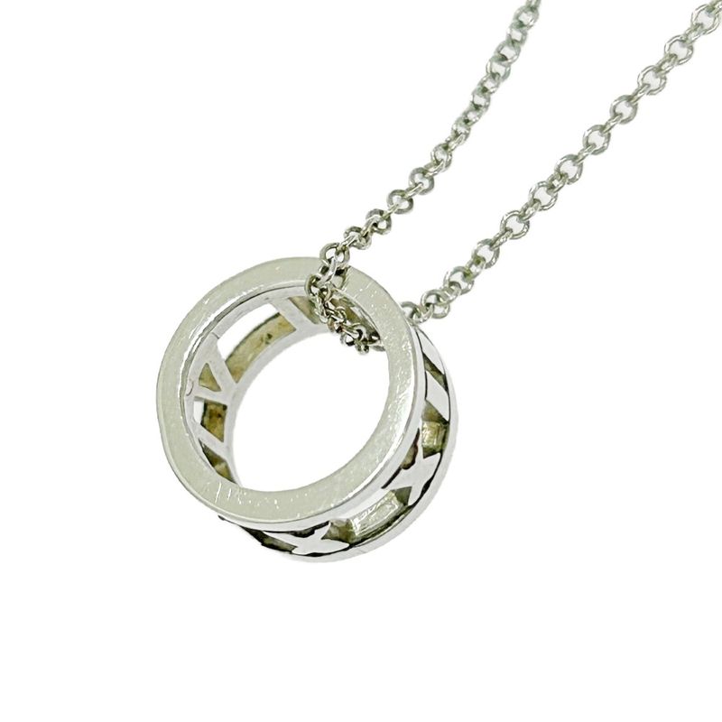 Tiffany & Co Silver Open Atlas Necklace 2.1g 925 Engraved 501676 Necklace