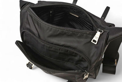 Prada Shoulder Bag Prada Crossbody Bag Nylon Black Men Women