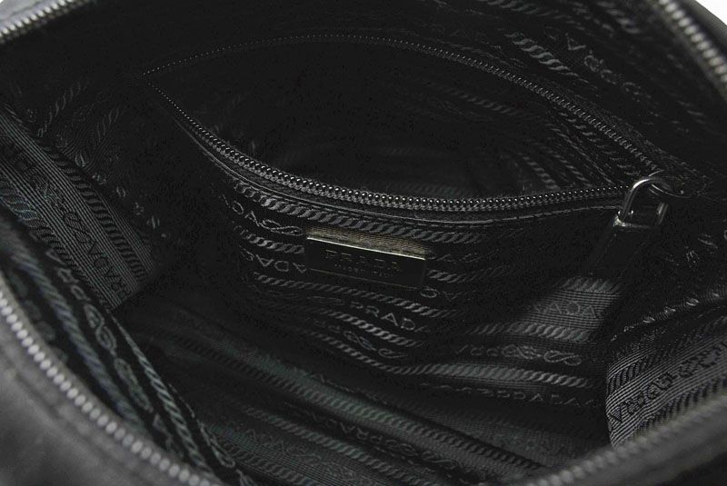 Prada Shoulder Bag Prada Crossbody Bag Nylon Black Men Women