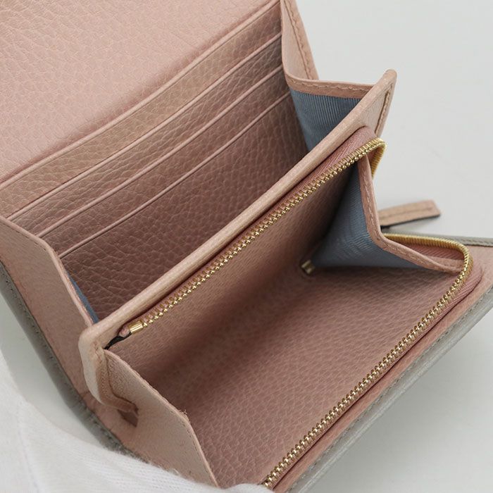 Gucci Medium Wallet GG Marmont 598587 Bifold Wallet Leather Women