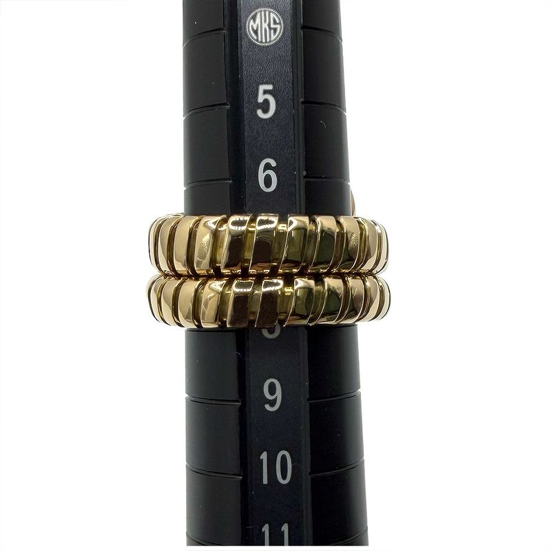 Bvlgari Tubogas Diamond Ring