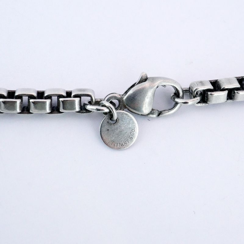 Tiffany & Co Necklace Venetian 925 Silver Men Women Unisex