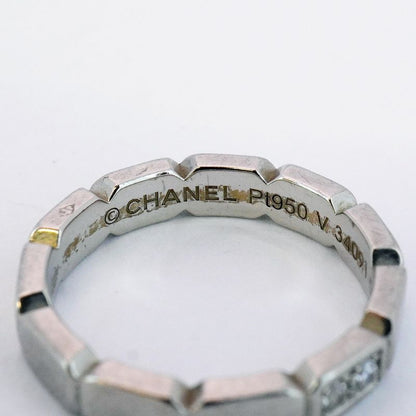 Chanel Ring Première/prommes Pt950 Platinum Diamond #50 Ladies