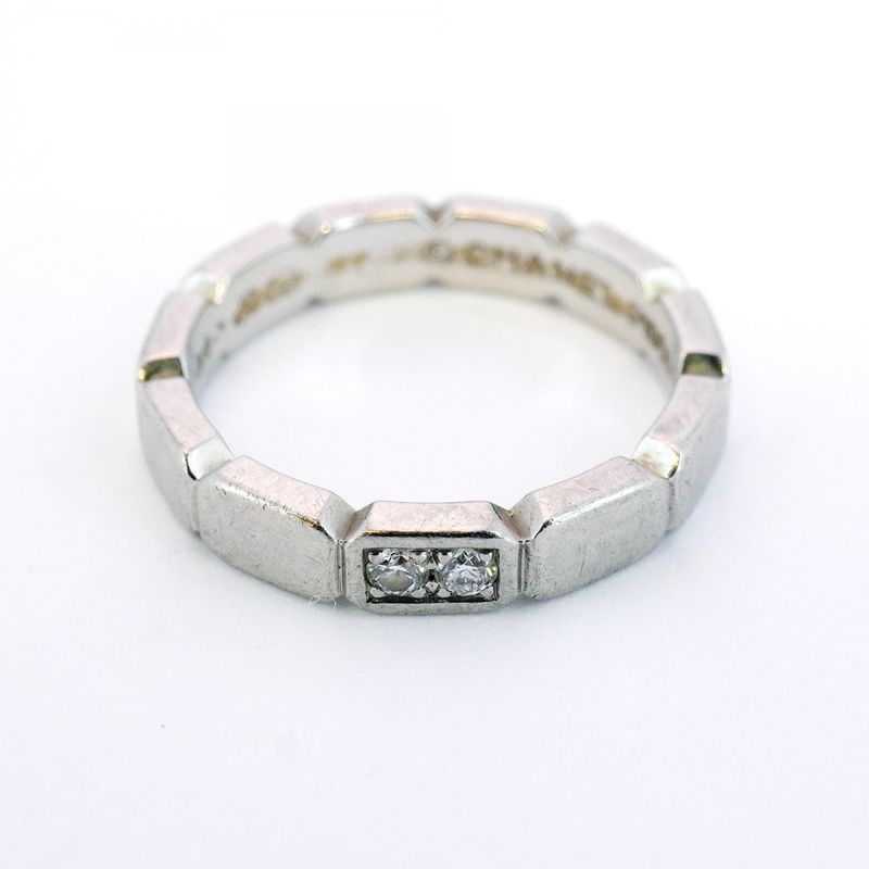 Chanel Ring Première/prommes Pt950 Platinum Diamond #50 Ladies