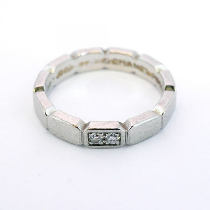 Chanel Ring Première/prommes Pt950 Platinum Diamond #50 Ladies