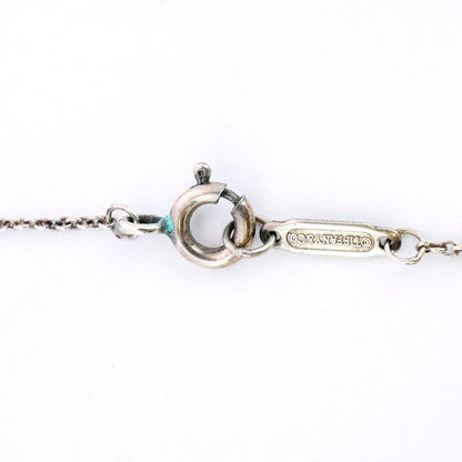 Tiffany & Co Necklace 1837 Round Shape Circle 925 Silver Ladies