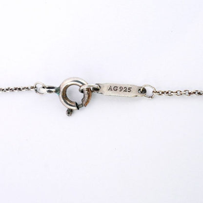 Tiffany & Co Necklace 1837 Round Shape Circle 925 Silver Ladies