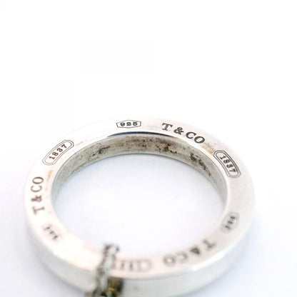 Tiffany & Co Necklace 1837 Round Shape Circle 925 Silver Ladies