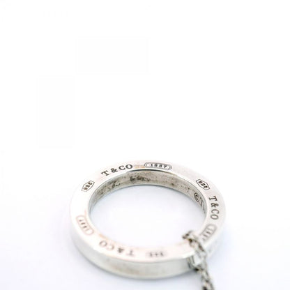 Tiffany & Co Necklace 1837 Round Shape Circle 925 Silver Ladies